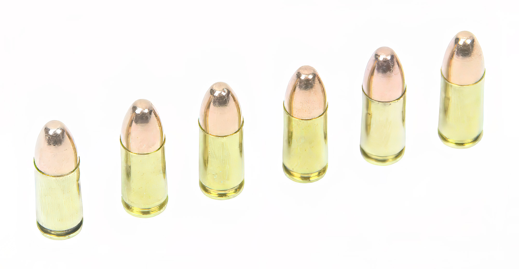 Modal Additional Images for 6 Dummy Trainer 9mm Luger Ammo Rounds