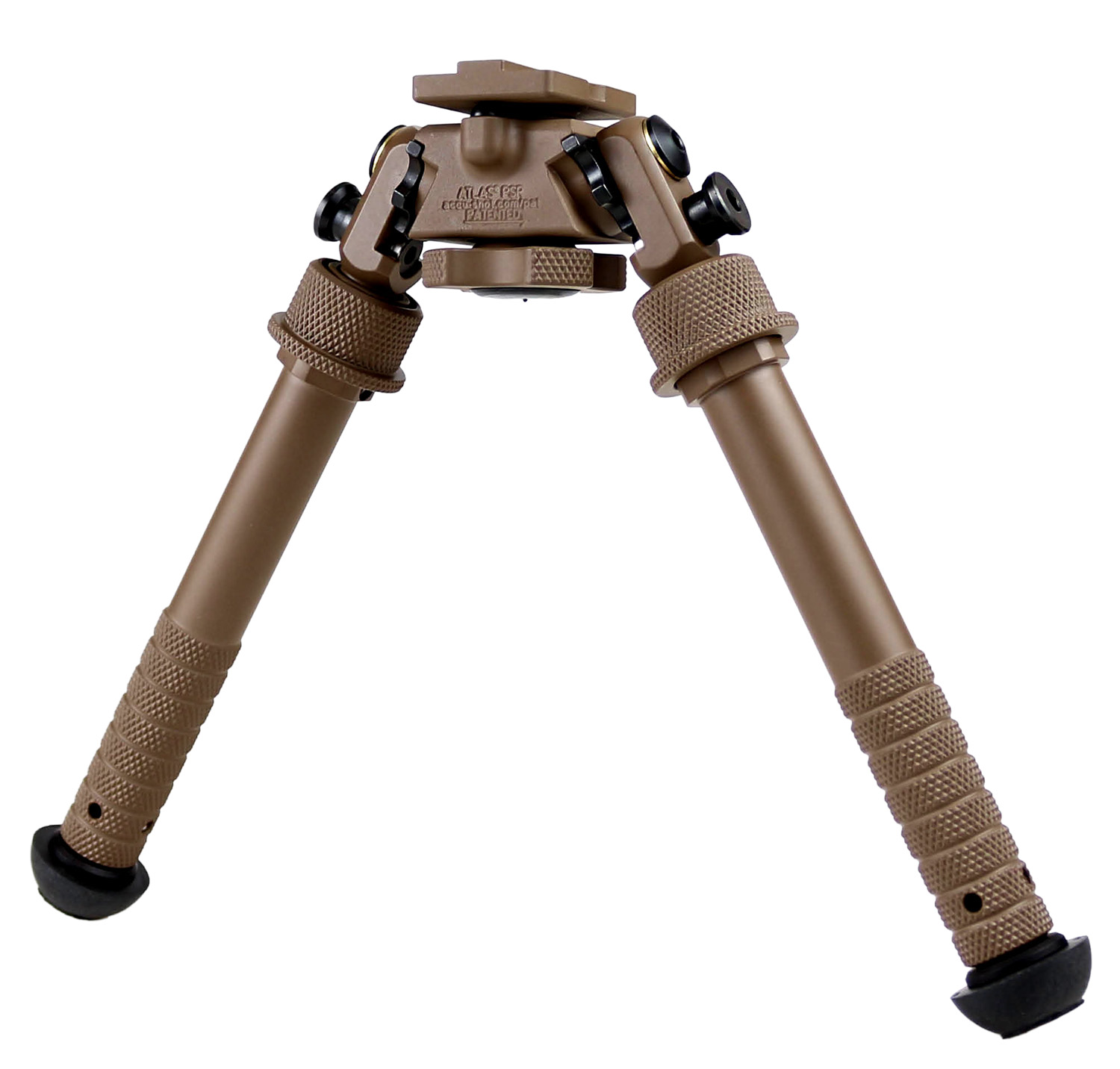 (image for) BT46-NC-FDE-BH PSR Accu-Shot Atlas Bipod in FDE with No Clamp