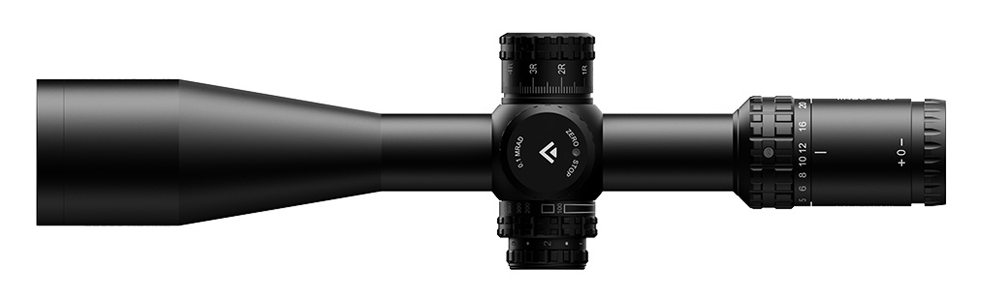 Arken Optics EP-5 GENII 5-25X56 FFP MIL TOR Illuminated Reticle with Zero Stop