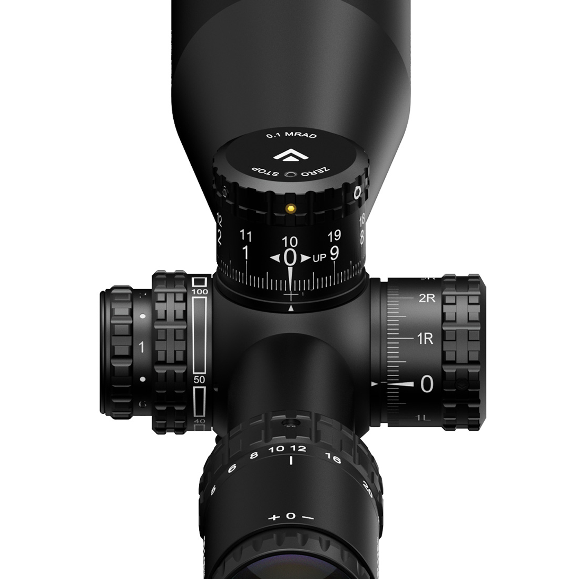 Arken Optics EP-5 GENII 5-25X56 FFP MIL TOR Illuminated Reticle with Zero Stop