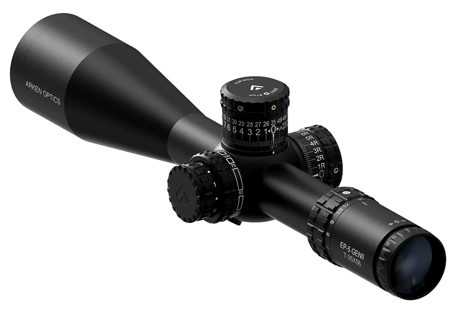 (image for) Arken Optics EP-5 GENII 7-35X56 FFP MIL TOR Illuminated Reticle with Zero Stop