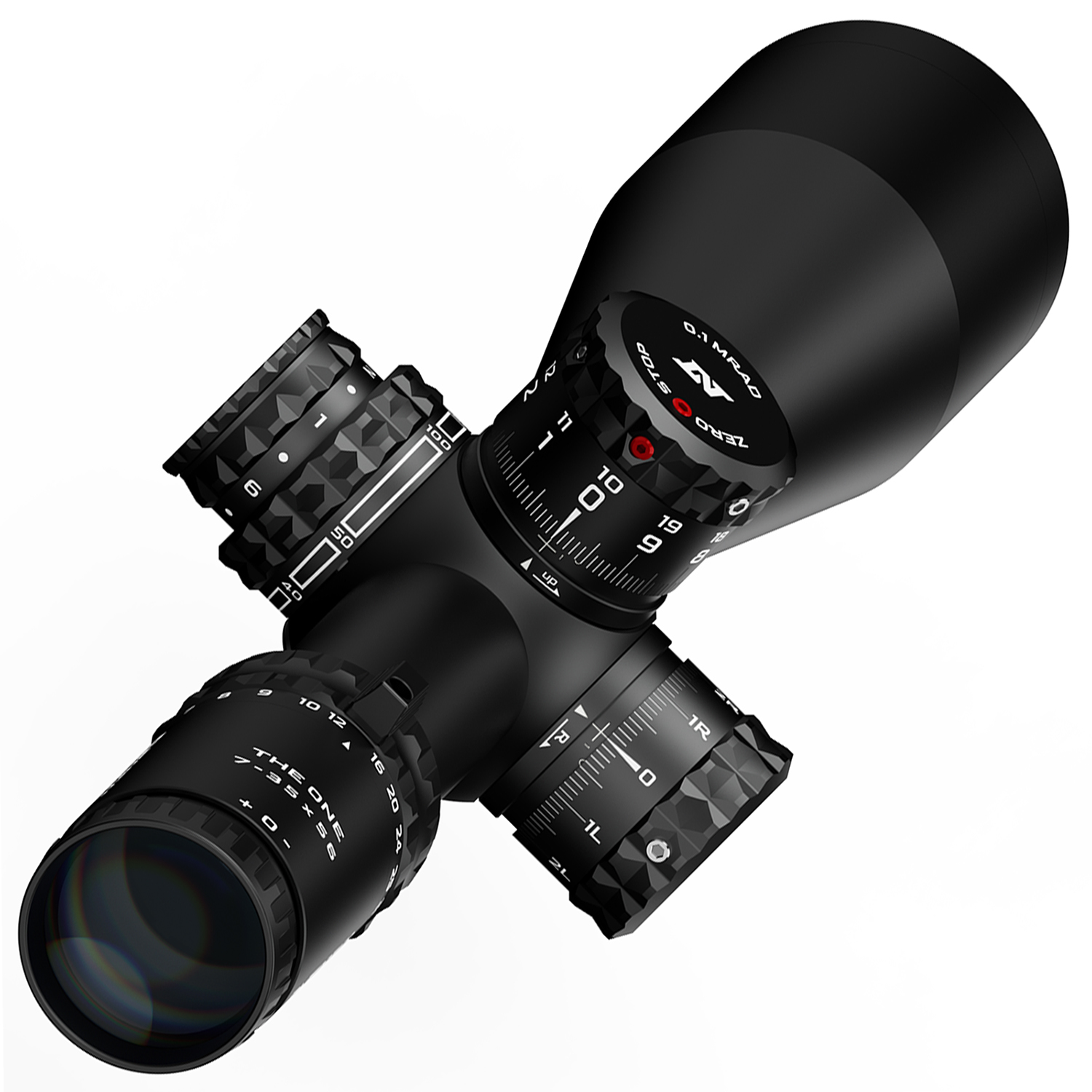 DNT TheOne 7-35x56 FFP MIL TOR/MPR Illuminated Reticle