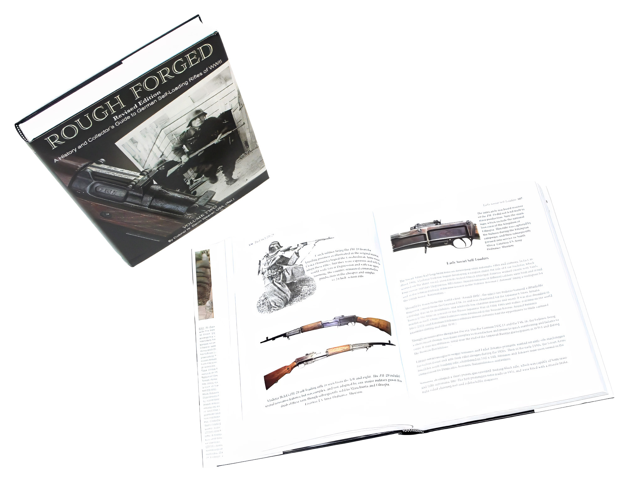 Rough Forged 2-Volume Set G43 K43 Rifles WWII German W. Darrin Weaver 2025