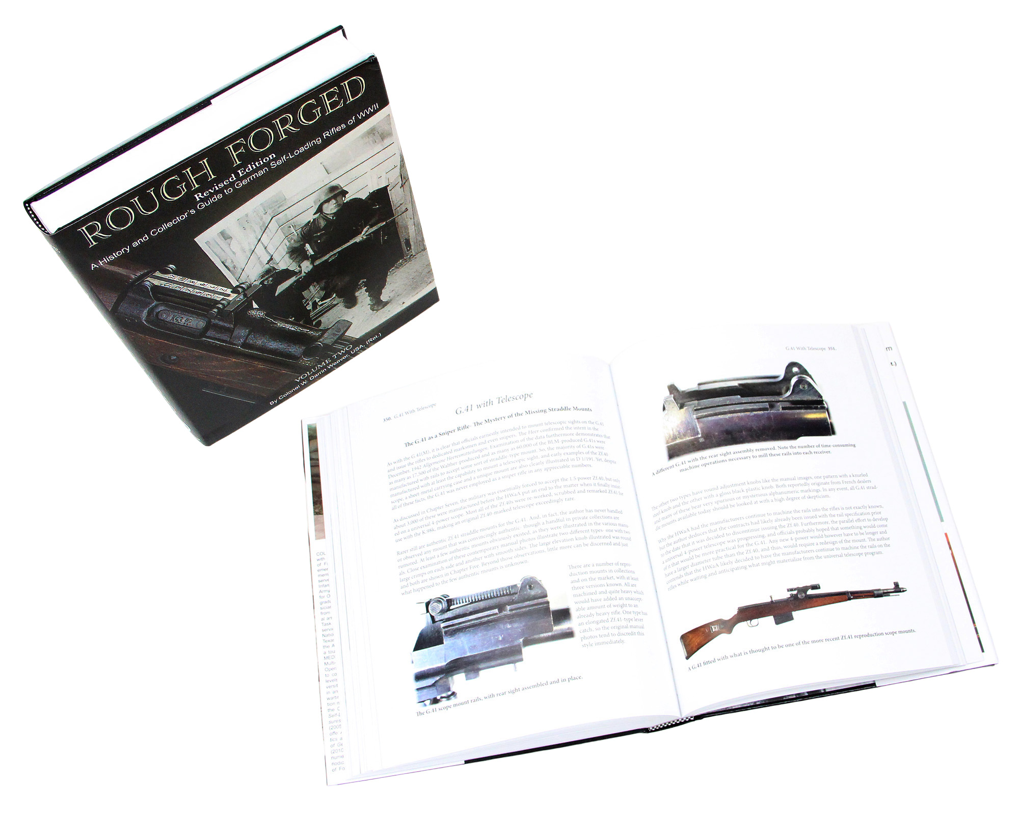 Rough Forged 2-Volume Set G43 K43 Rifles WWII German W. Darrin Weaver 2025