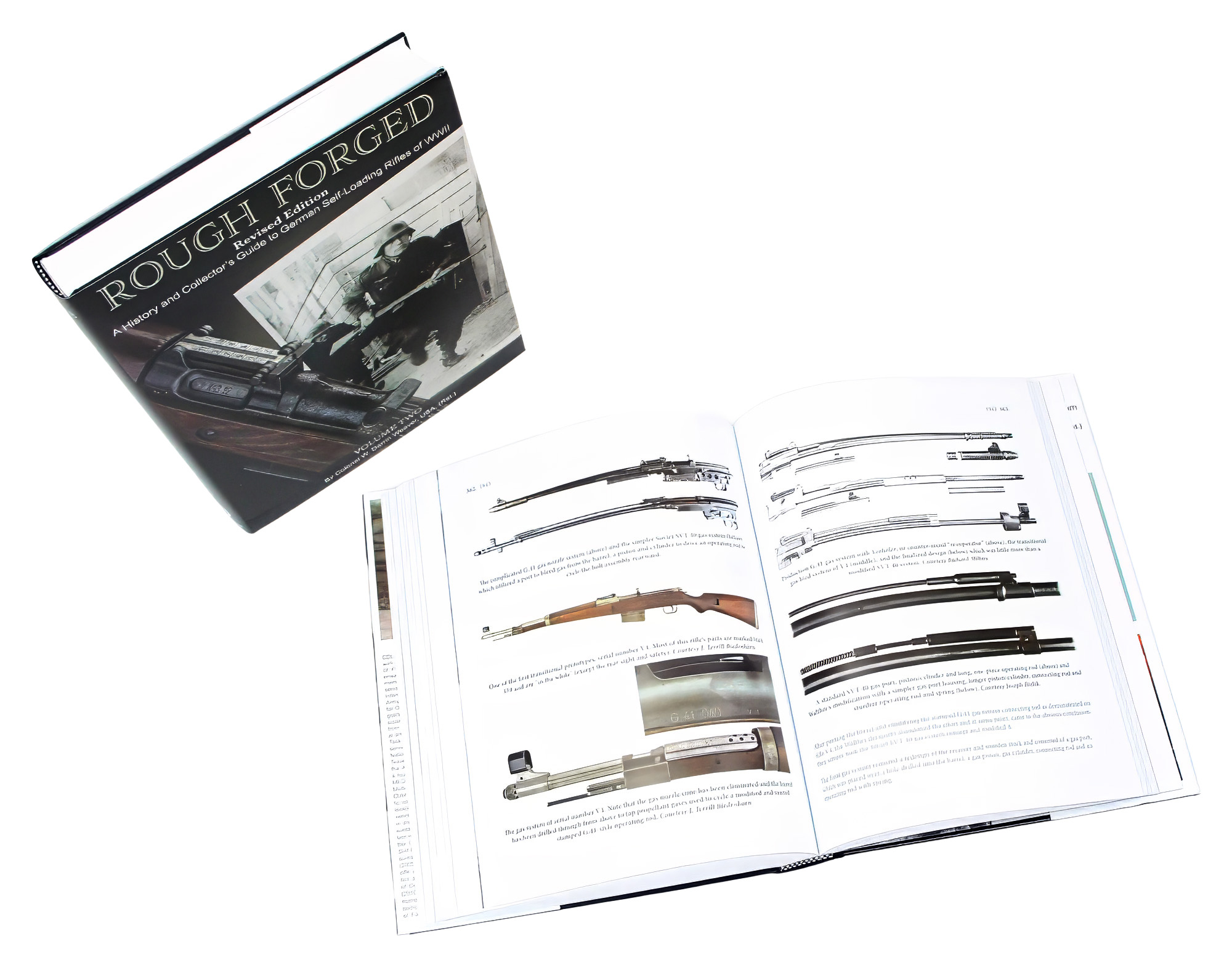 Rough Forged 2-Volume Set G43 K43 Rifles WWII German W. Darrin Weaver 2025